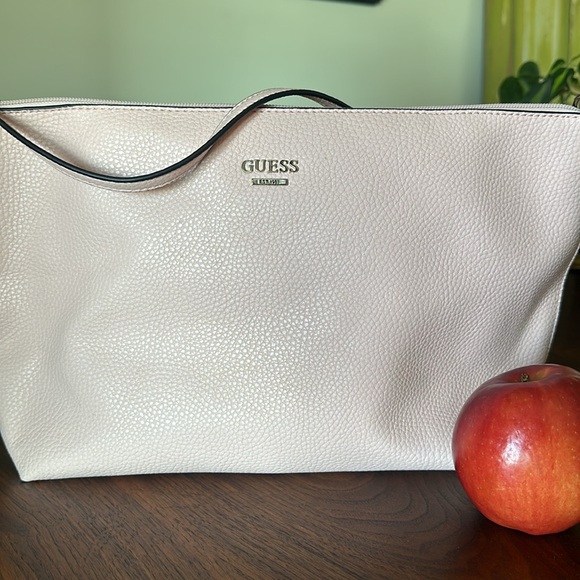 GUESS PINK Pebbled leather-look PURSE - Picture 8 of 9